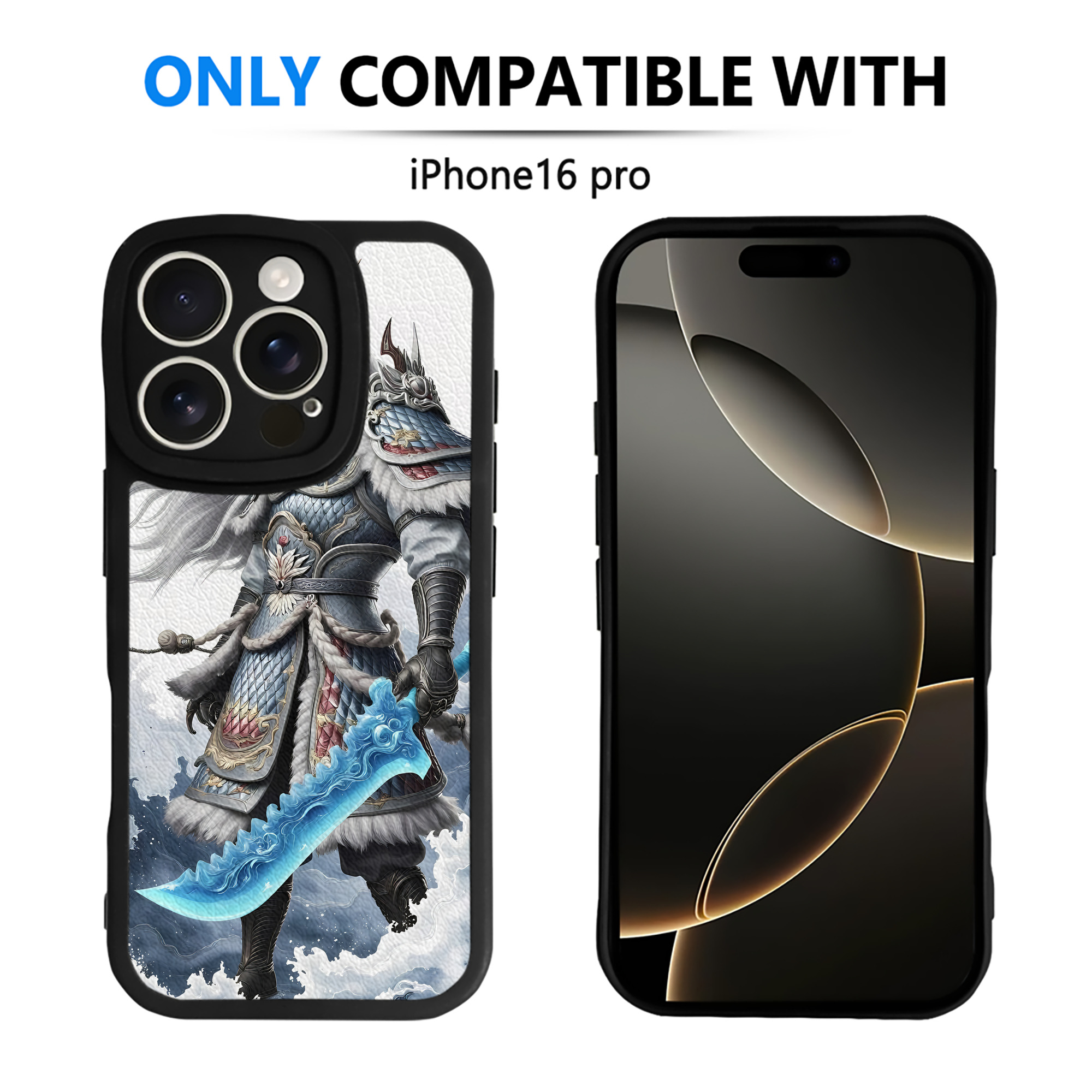 （画像用） Ne Zha 2 ナタ 魔童の大暴れ 【iPhone 16シリーズ対応】シリコンスマホケース（レザー調） 材質：シリコン